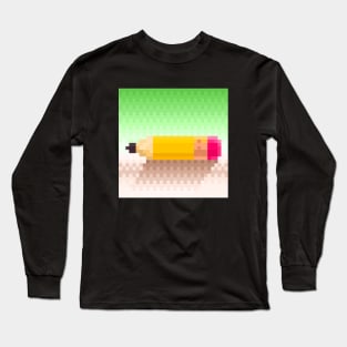 Pixel pencil Long Sleeve T-Shirt